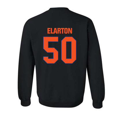 HCU - NCAA Baseball : Kenan Elarton - Classic Shersey Crewneck Sweatshirt-1