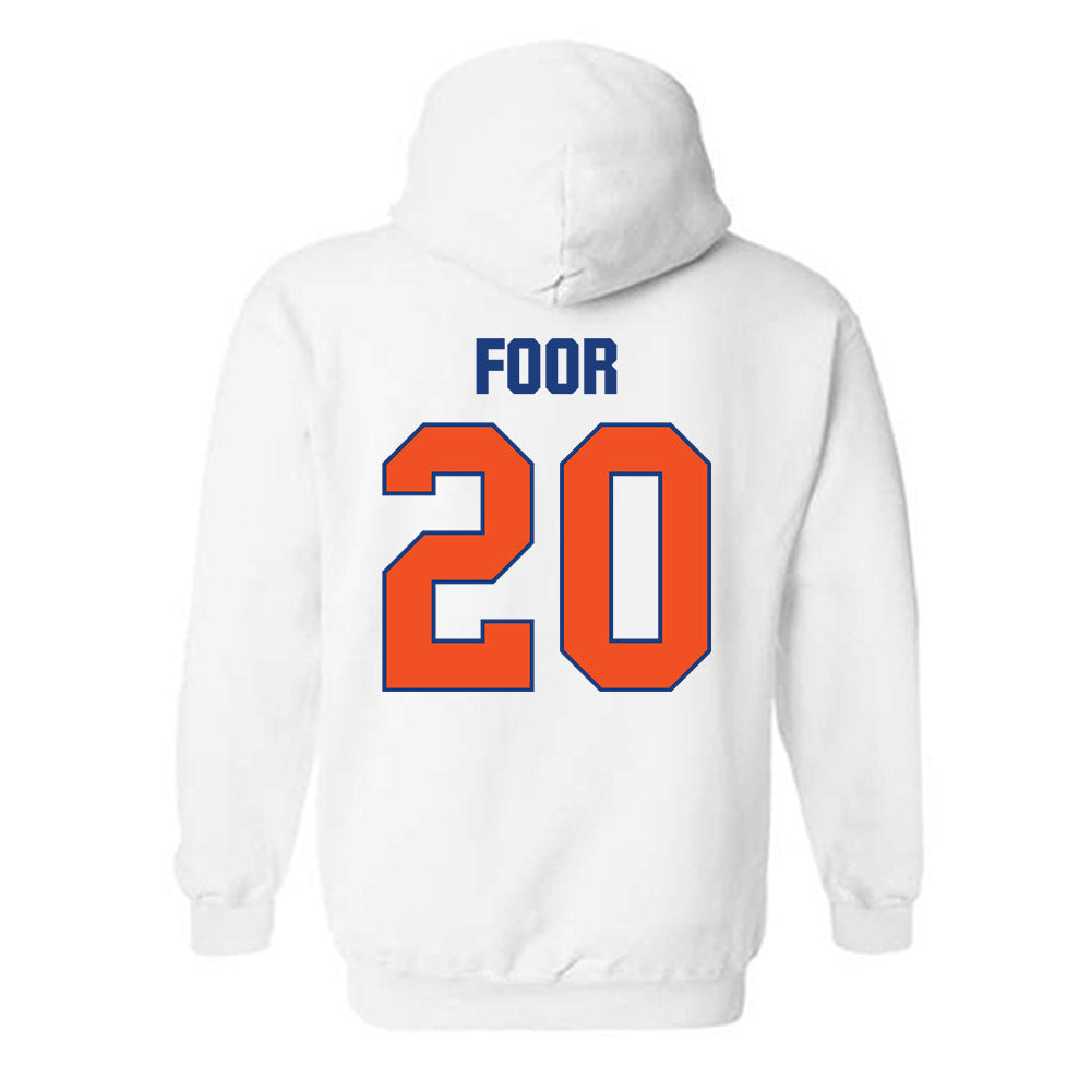 HCU - NCAA Softball : Jaycee Foor - Classic Shersey Hooded Sweatshirt-1