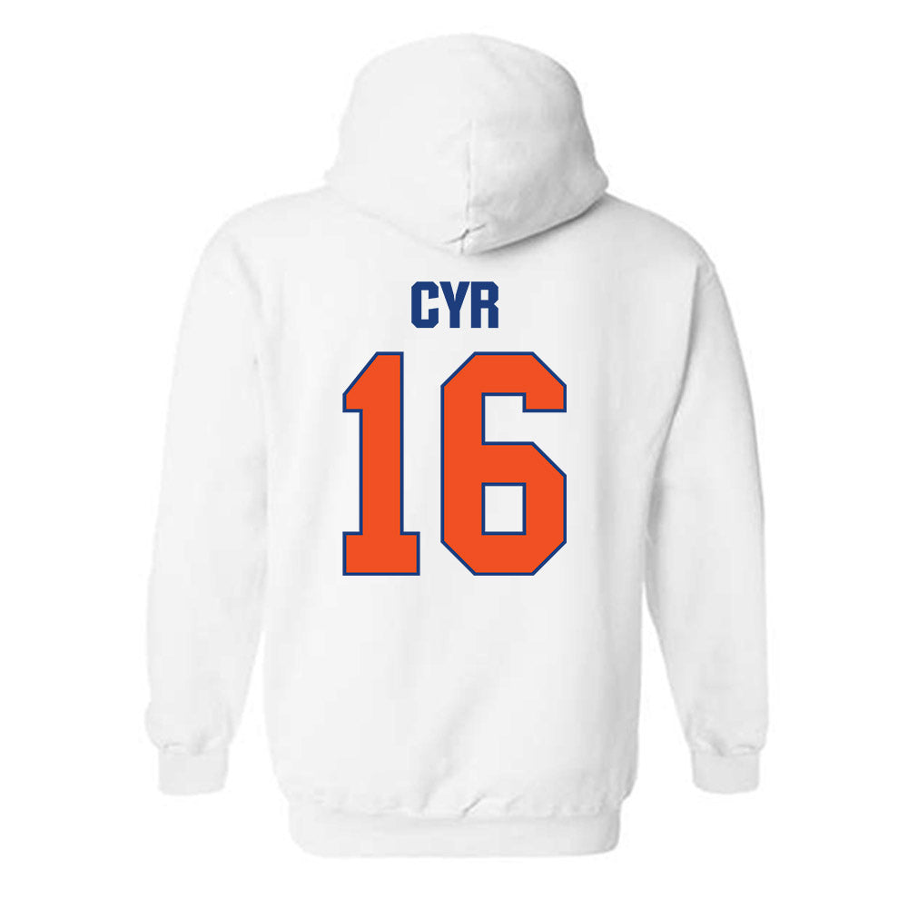 HCU - NCAA Baseball : Jacob Cyr - Classic Shersey Hooded Sweatshirt-1