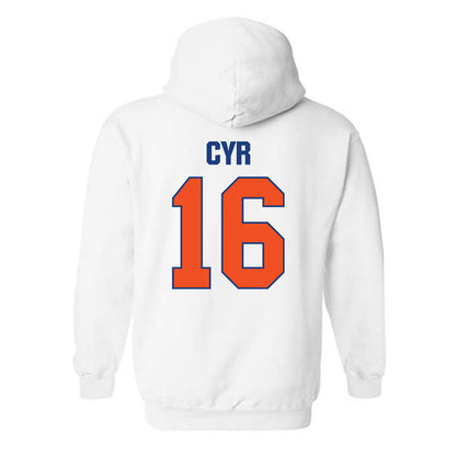 HCU - NCAA Baseball : Jacob Cyr - Classic Shersey Hooded Sweatshirt-1