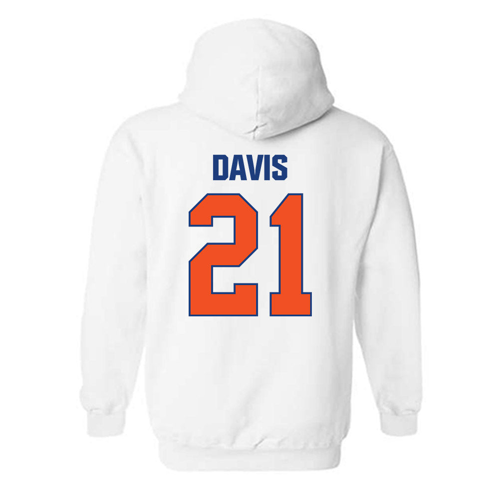 HCU - NCAA Baseball : Chase Davis - Classic Shersey Hooded Sweatshirt-1