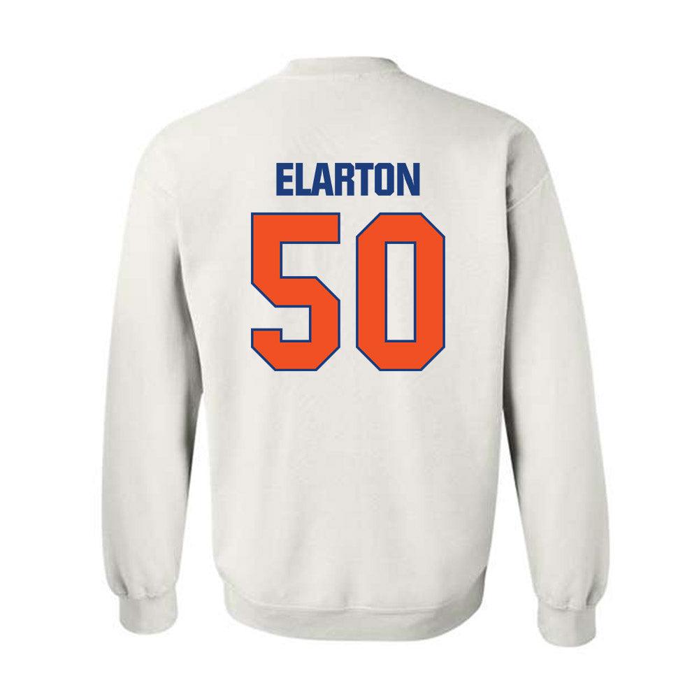 HCU - NCAA Baseball : Kenan Elarton - Classic Shersey Crewneck Sweatshirt-1