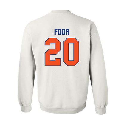 HCU - NCAA Softball : Jaycee Foor - Classic Shersey Crewneck Sweatshirt-1