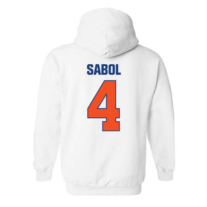 HCU - NCAA Beach Volleyball : Sophia Sabol - Classic Shersey Hooded Sweatshirt-1