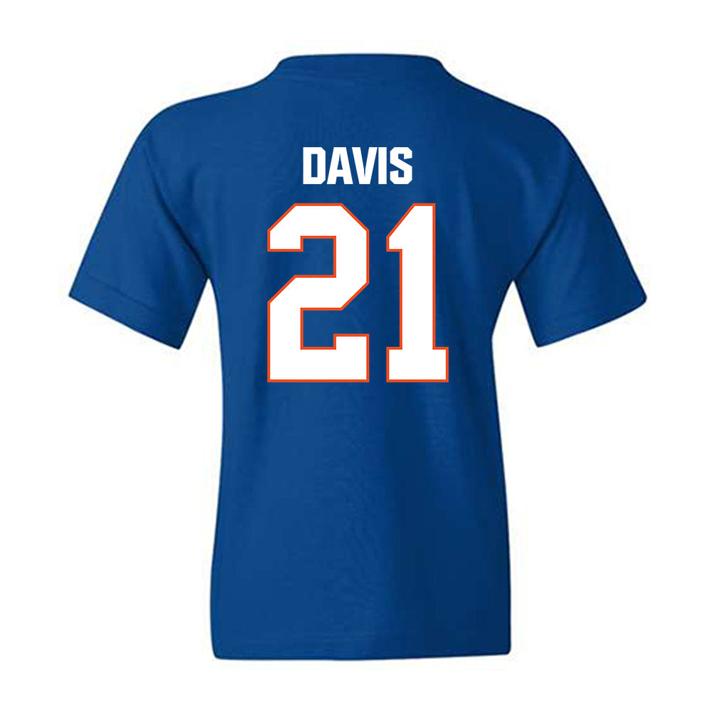 HCU - NCAA Baseball : Chase Davis - Classic Shersey Youth T-Shirt-1