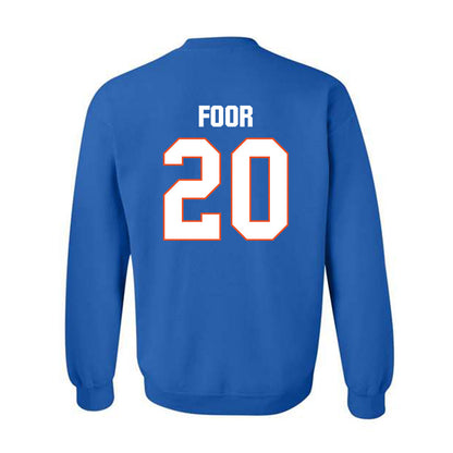 HCU - NCAA Softball : Jaycee Foor - Classic Shersey Crewneck Sweatshirt-1