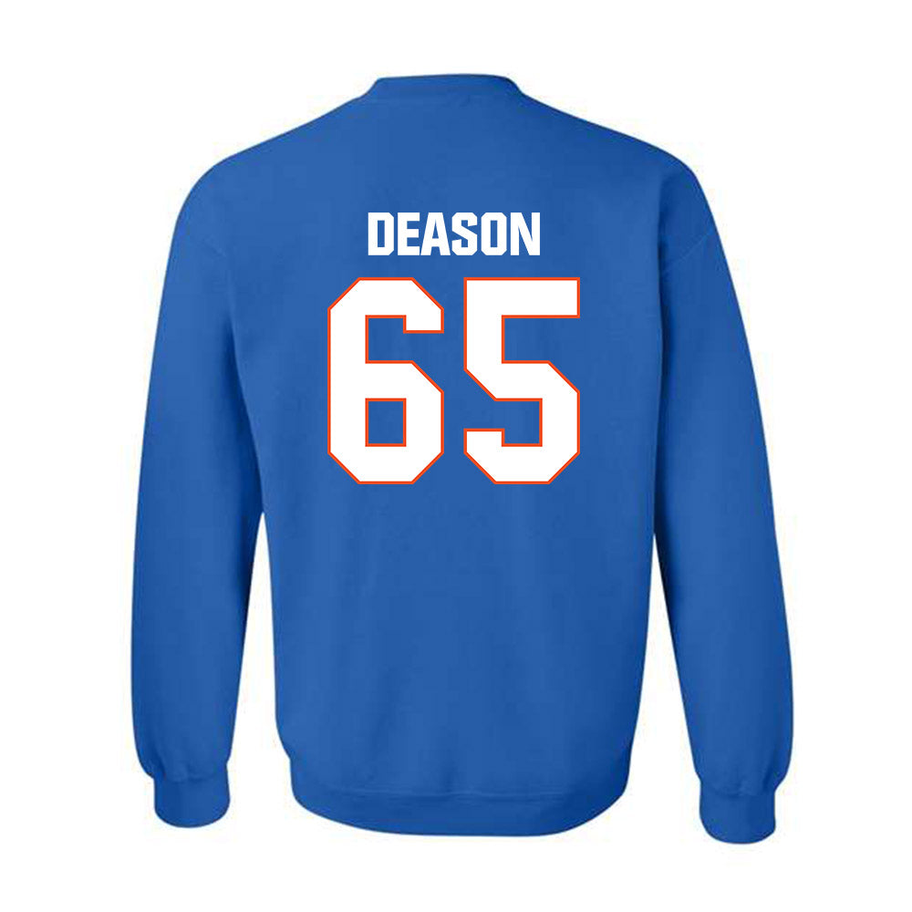 HCU - NCAA Football : Amari Deason - Classic Shersey Crewneck Sweatshirt-1