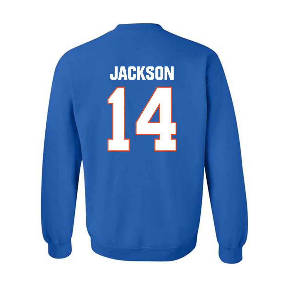 HCU - NCAA Baseball : Tyree Jackson - Classic Shersey Crewneck Sweatshirt-1