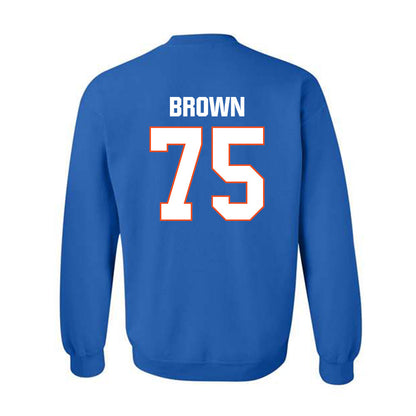 HCU - NCAA Football : Briley Brown - Classic Shersey Crewneck Sweatshirt-1
