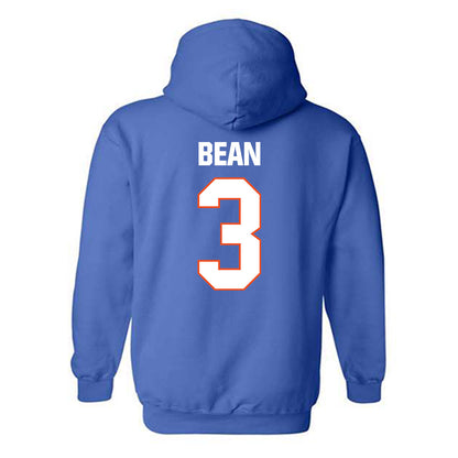 HCU - NCAA Football : Darius Bean - Classic Shersey Hooded Sweatshirt-1