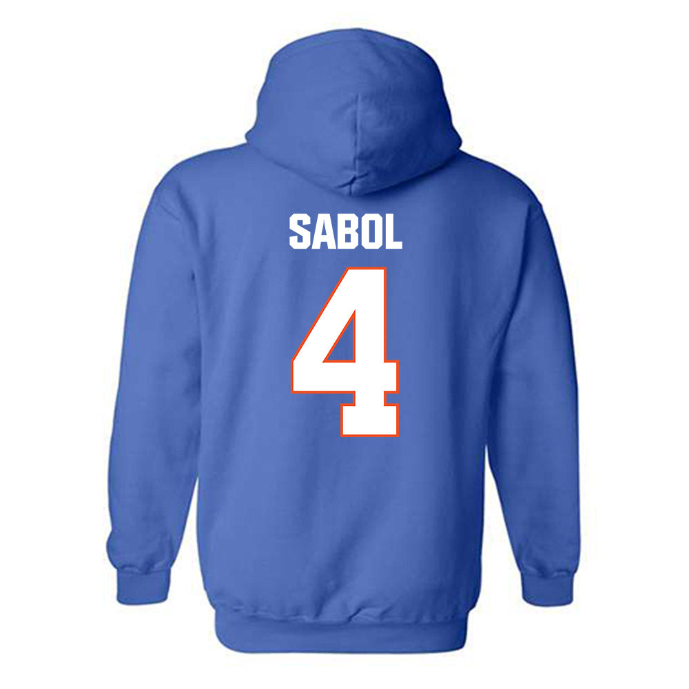 HCU - NCAA Beach Volleyball : Sophia Sabol - Classic Shersey Hooded Sweatshirt-1