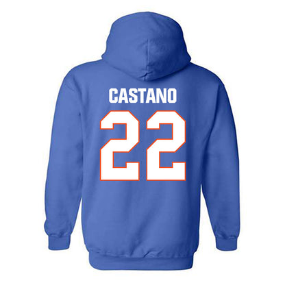 HCU - NCAA Baseball : Louis Castano - Classic Shersey Hooded Sweatshirt-1