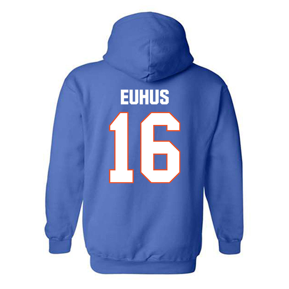 HCU - NCAA Women's Volleyball : Joya Euhus - Classic Shersey Hooded Sweatshirt-1
