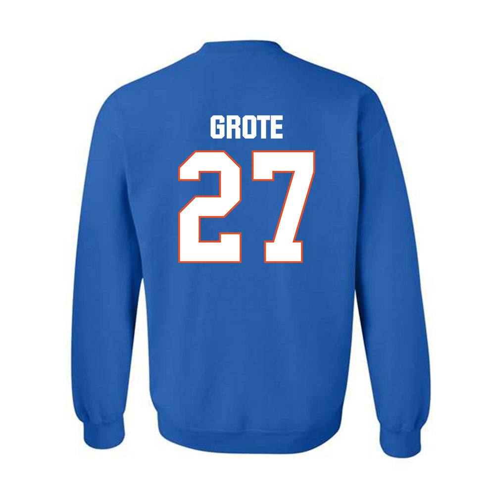 HCU - NCAA Men's Soccer : Chris Grote - Classic Shersey Crewneck Sweatshirt-1