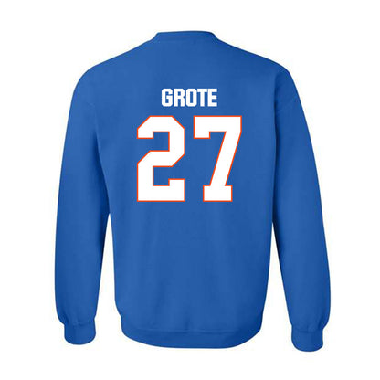 HCU - NCAA Men's Soccer : Chris Grote - Classic Shersey Crewneck Sweatshirt-1