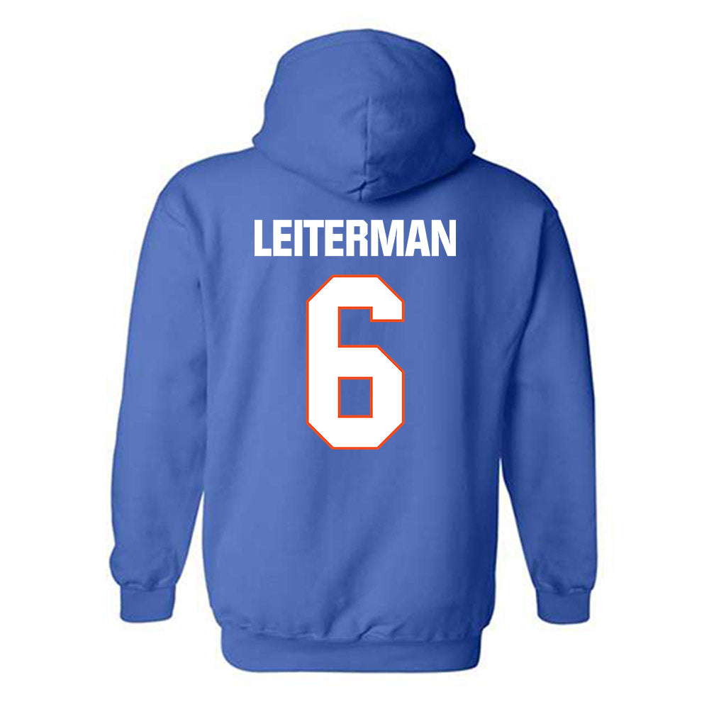 HCU - NCAA Baseball : Matthew Leiterman - Classic Shersey Hooded Sweatshirt-1