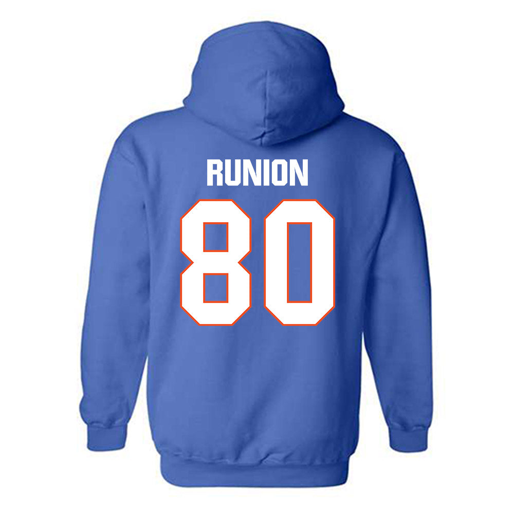 HCU - NCAA Football : Jett Runion - Classic Shersey Hooded Sweatshirt-1