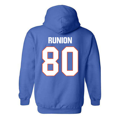 HCU - NCAA Football : Jett Runion - Classic Shersey Hooded Sweatshirt-1