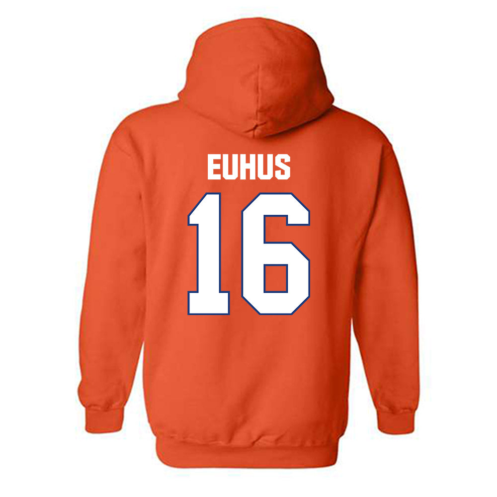 HCU - NCAA Women's Volleyball : Joya Euhus - Classic Shersey Hooded Sweatshirt-1
