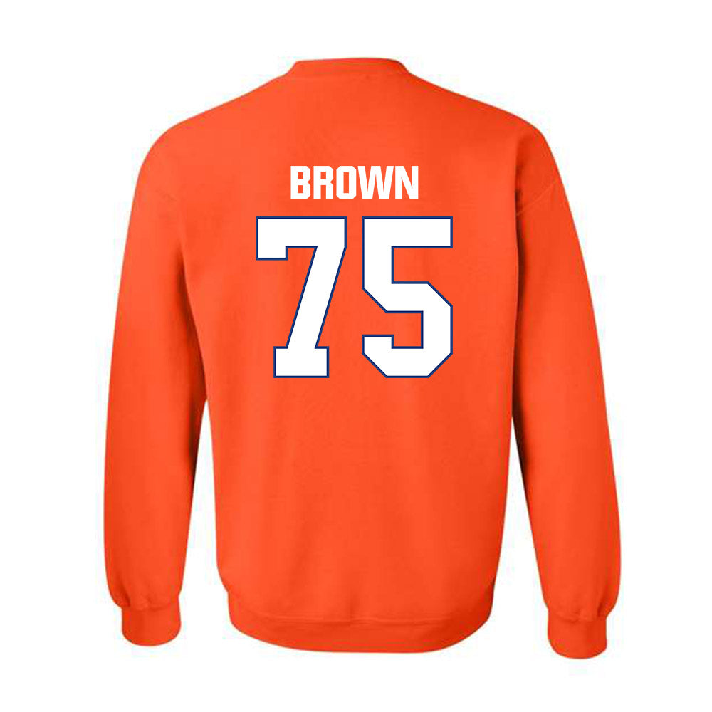 HCU - NCAA Football : Briley Brown - Classic Shersey Crewneck Sweatshirt-1