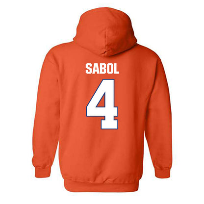 HCU - NCAA Beach Volleyball : Sophia Sabol - Classic Shersey Hooded Sweatshirt-1
