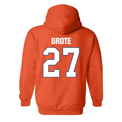 HCU - NCAA Men's Soccer : Chris Grote - Classic Shersey Hooded Sweatshirt-1