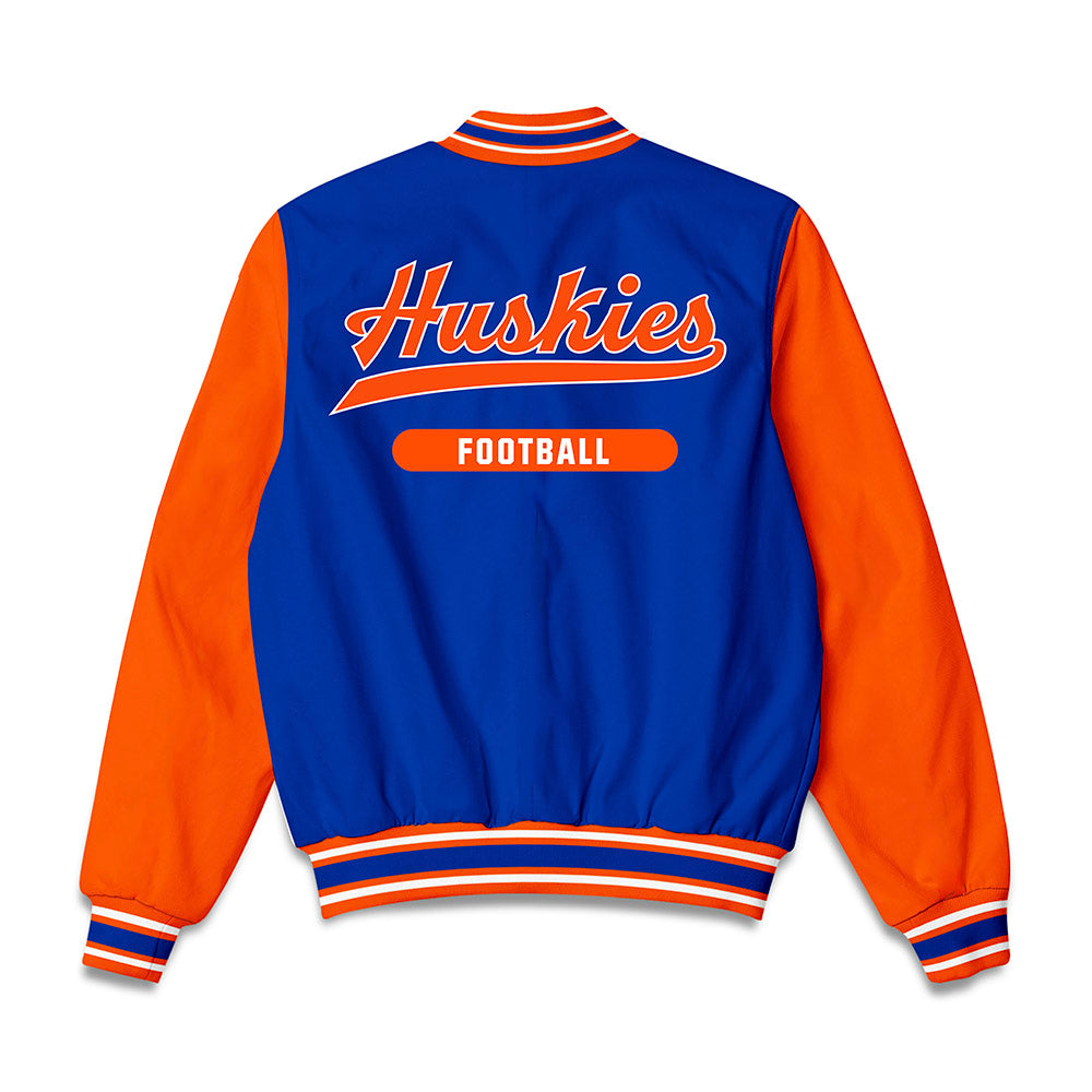 HCU - NCAA Football : Ramsey Qishta - Bomber Jacket-1