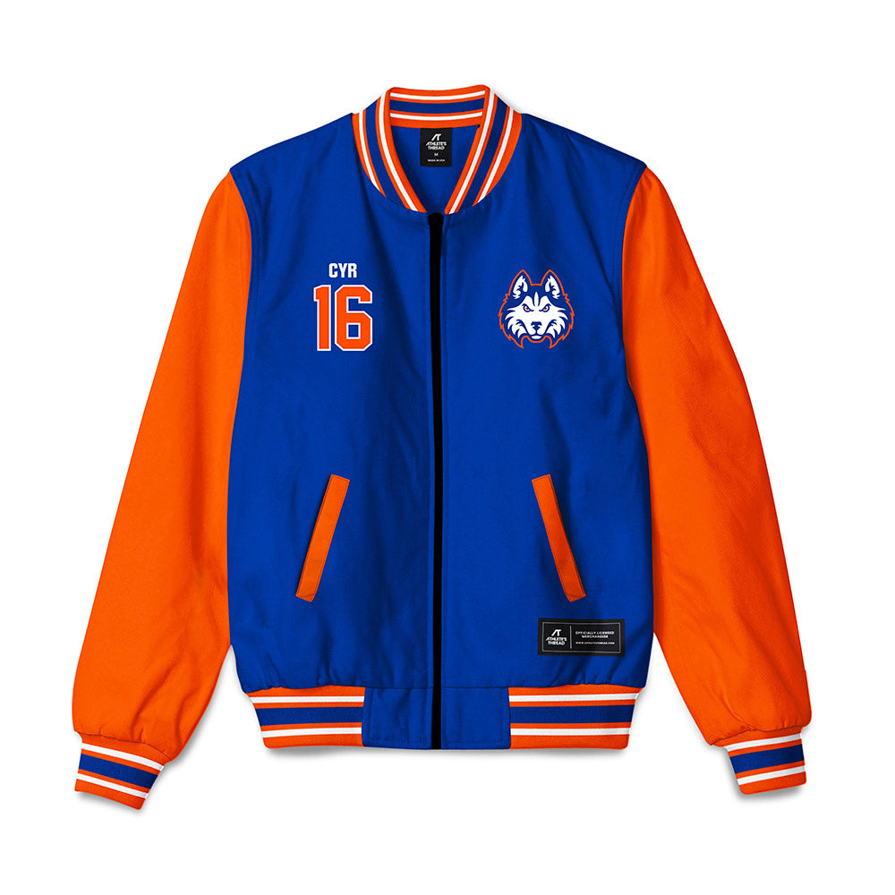 HCU - NCAA Baseball : Jacob Cyr - Bomber Jacket-0