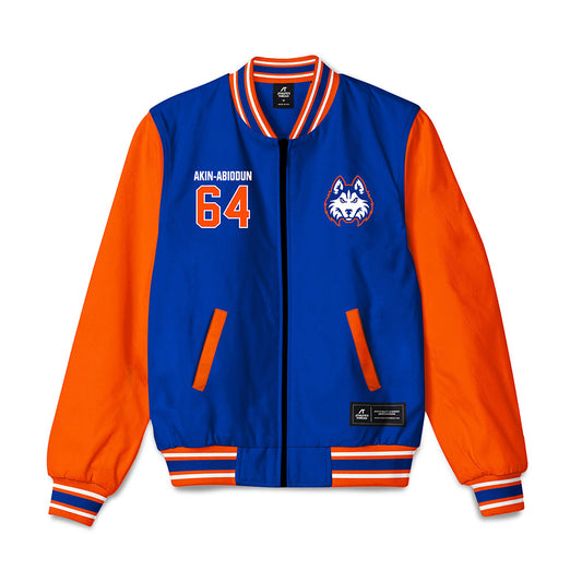 HCU - NCAA Football : Ezekiel Akin-Abiodun - Bomber Jacket-0