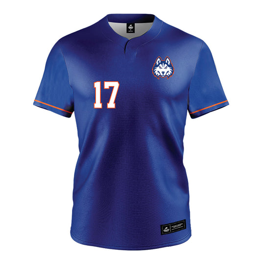 HCU - NCAA Baseball : Brock Lambert - Blue Jersey-0
