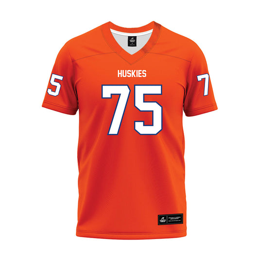 HCU - NCAA Football : Briley Brown - Orange Premium Football Jersey-0