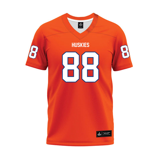 HCU - NCAA Football : Bradley Amsden - Orange Premium Football Jersey-0