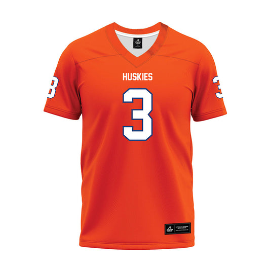 HCU - NCAA Football : Darius Bean - Orange Premium Football Jersey-0