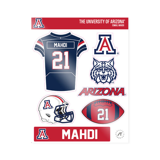 Arizona - NCAA Football : Ismail Mahdi - Sticker Sheet-0