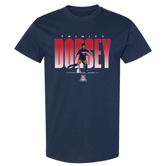 Arizona - NCAA Women's Soccer : Trinity Dorsey - Player Collage T-Shirt-0