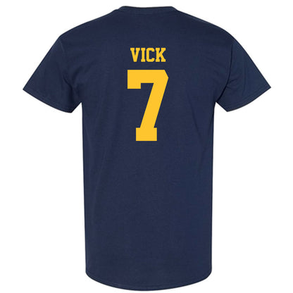 North Carolina A&T - NCAA Men's Basketball : Brooklyn Vick - T-Shirt-1