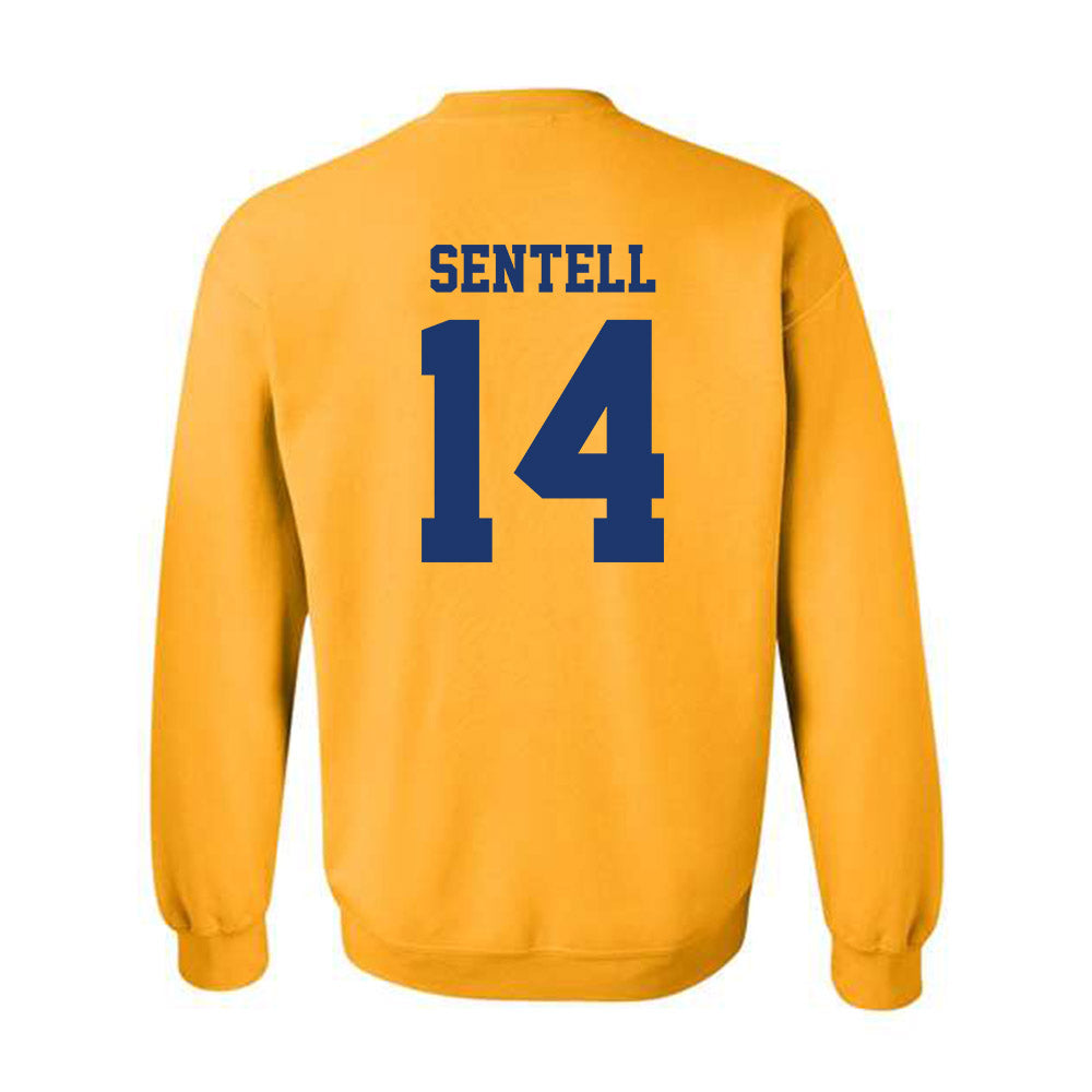 North Carolina A&T - NCAA Baseball : Gavin Sentell - Crewneck Sweatshirt-1