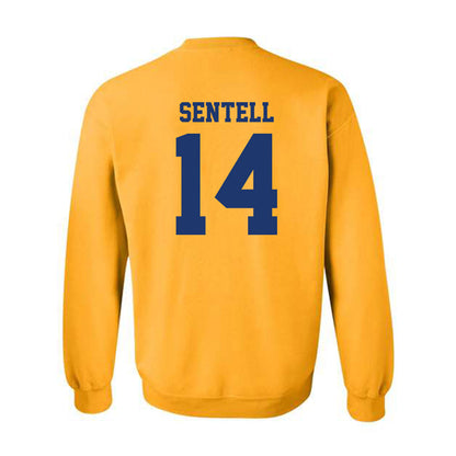 North Carolina A&T - NCAA Baseball : Gavin Sentell - Crewneck Sweatshirt-1
