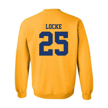 North Carolina A&T - NCAA Women's Basketball : Paris Locke - Crewneck Sweatshirt-1