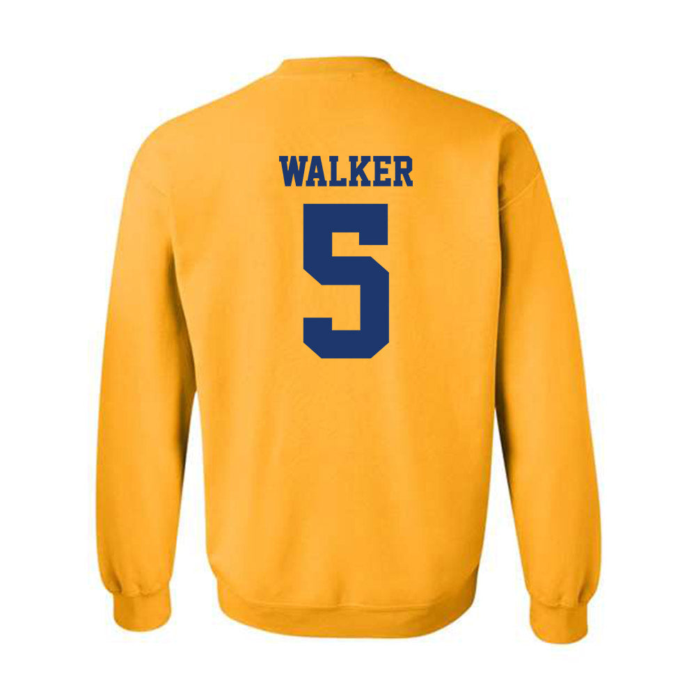 North Carolina A&T - NCAA Men's Basketball : Lewis Walker - Crewneck Sweatshirt-1