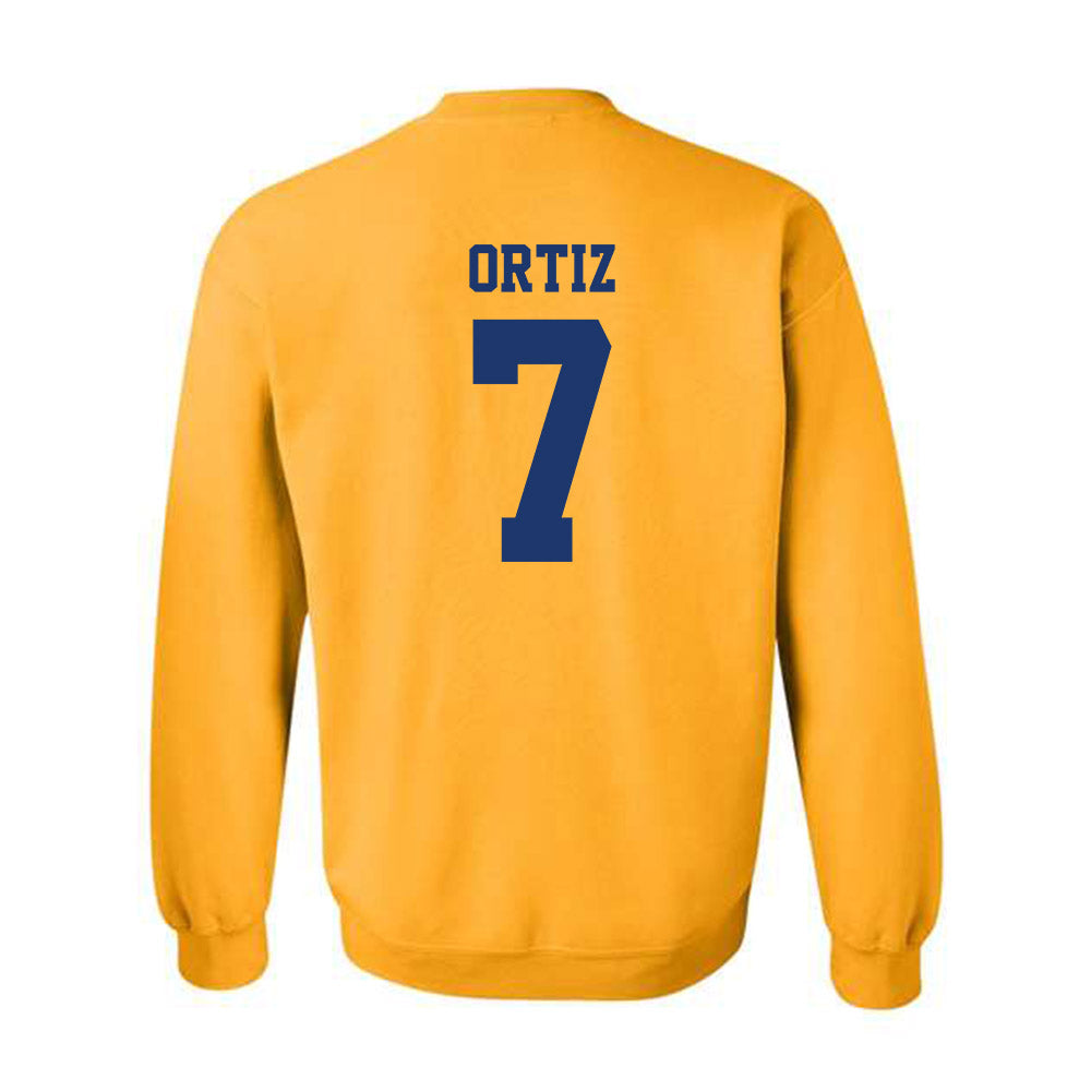 North Carolina A&T - NCAA Baseball : Angel Ortiz - Crewneck Sweatshirt-1