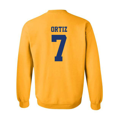 North Carolina A&T - NCAA Baseball : Angel Ortiz - Crewneck Sweatshirt-1