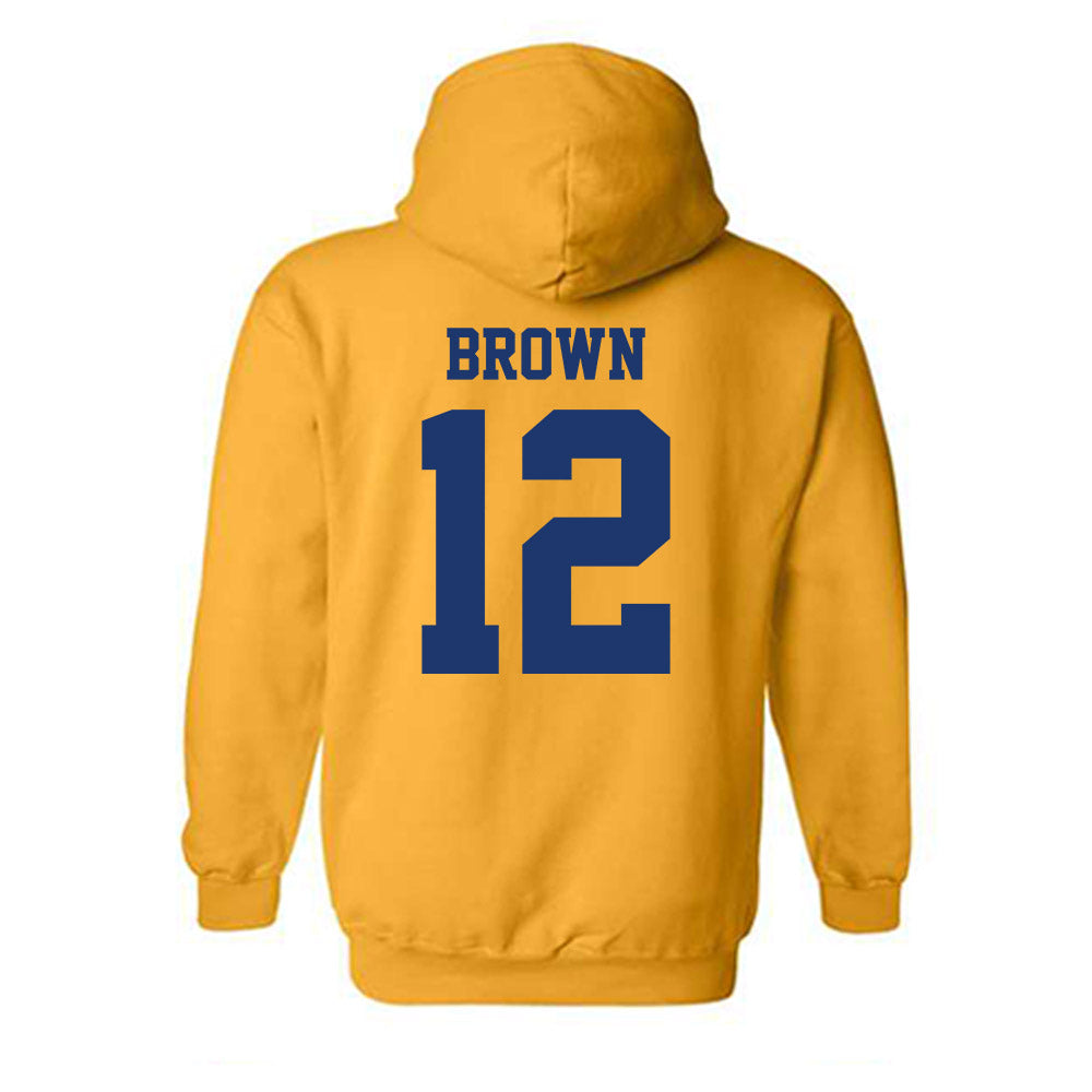 North Carolina A&T - NCAA Softball : Shandi Brown - Hooded Sweatshirt-1
