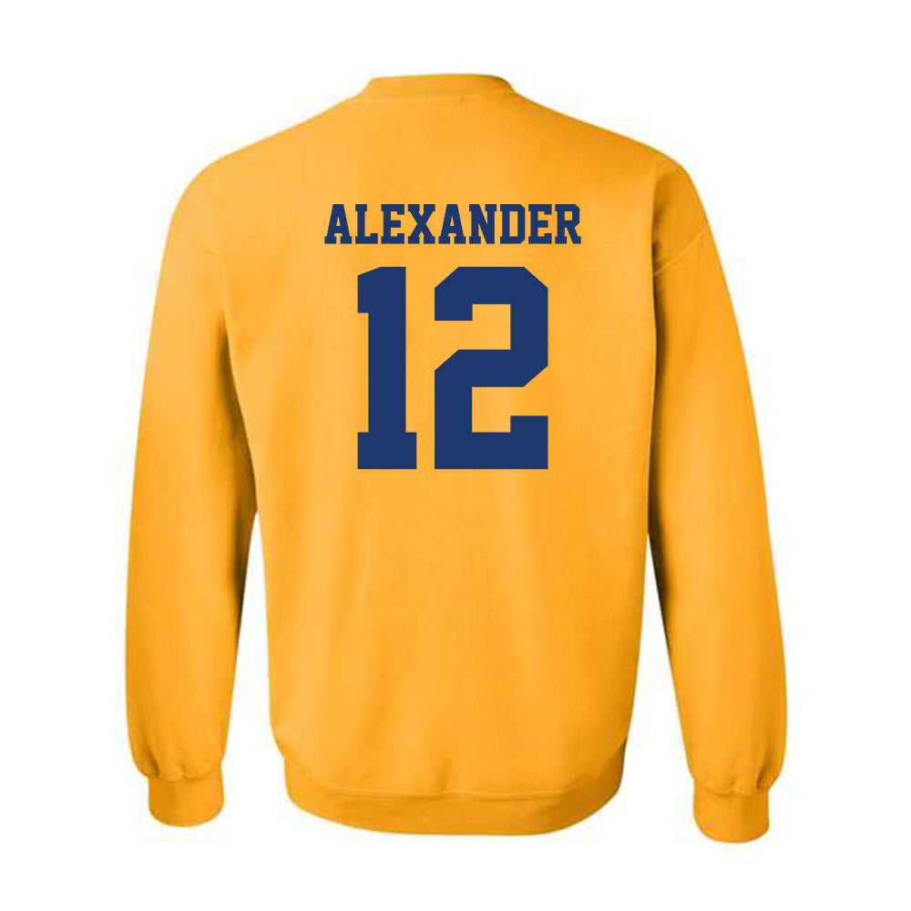 North Carolina A&T - NCAA Women's Basketball : Drew Alexander - Crewneck Sweatshirt-1