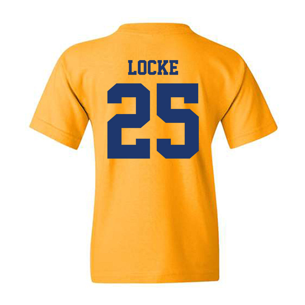 North Carolina A&T - NCAA Women's Basketball : Paris Locke - Youth T-Shirt-1
