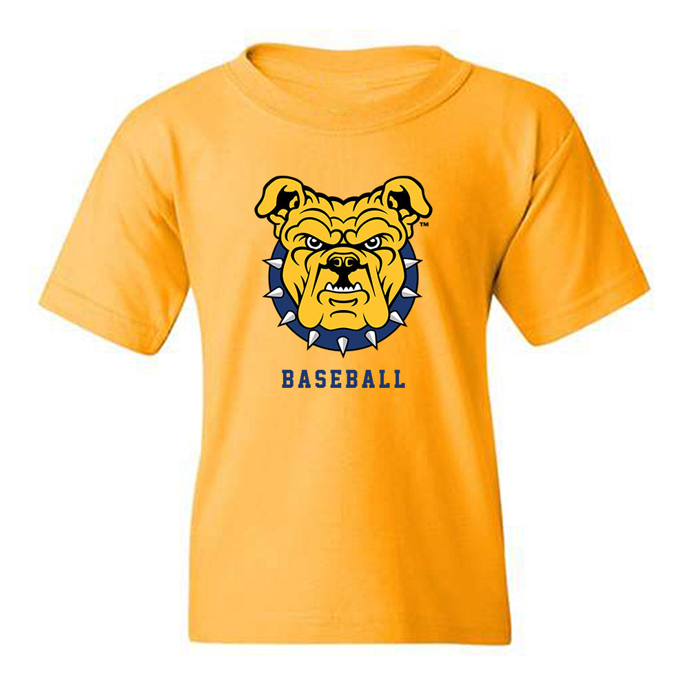 North Carolina A&T - NCAA Baseball : Derek Guzman - Youth T-Shirt-0