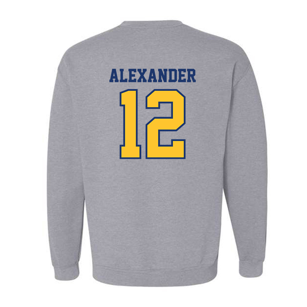North Carolina A&T - NCAA Women's Basketball : Drew Alexander - Crewneck Sweatshirt-1