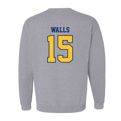 North Carolina A&T - NCAA Football : Jy Walls - Crewneck Sweatshirt-1