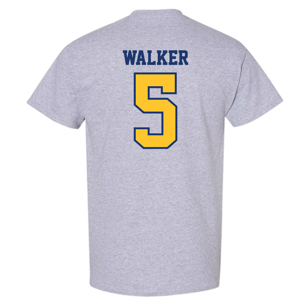 North Carolina A&T - NCAA Men's Basketball : Lewis Walker - T-Shirt-1
