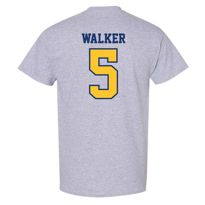 North Carolina A&T - NCAA Men's Basketball : Lewis Walker - T-Shirt-1